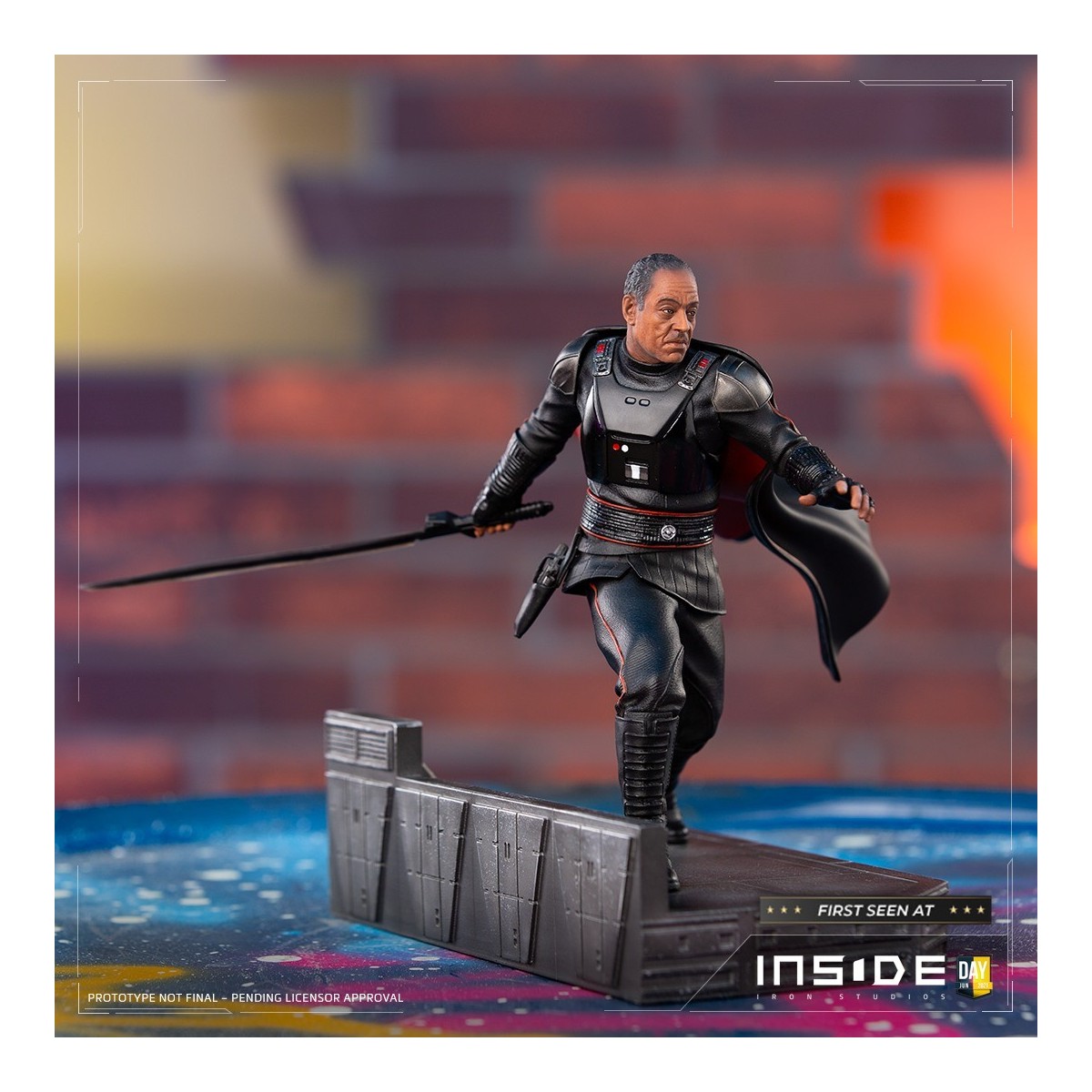 IRON STUDIOS - Der Mandalorianer - Moff Gideon BDS Art Scale 1/10 - Star Wars