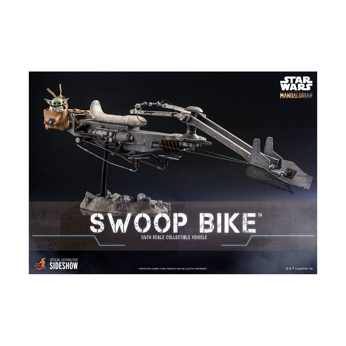 Hot Toys Star Wars Der Mandalorianer - Swoop Bike