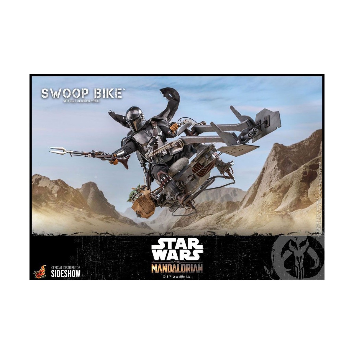 Hot Toys Star Wars Der Mandalorianer - Swoop Bike