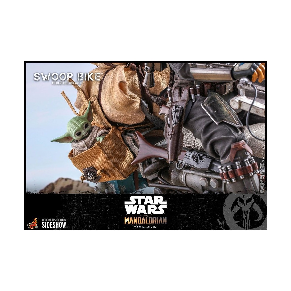 Hot Toys Star Wars Der Mandalorianer - Swoop Bike