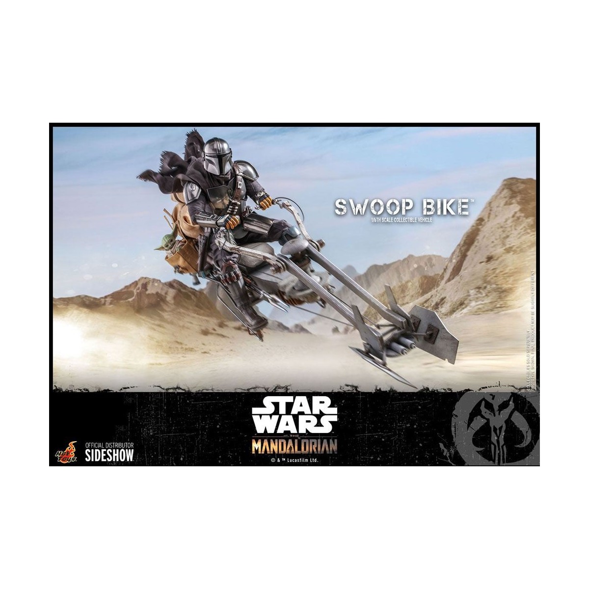 Hot Toys Star Wars Der Mandalorianer - Swoop Bike