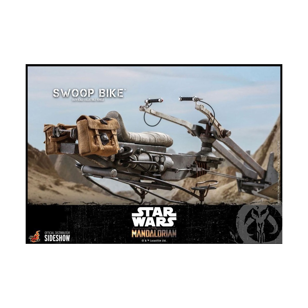 Hot Toys Star Wars Der Mandalorianer - Swoop Bike