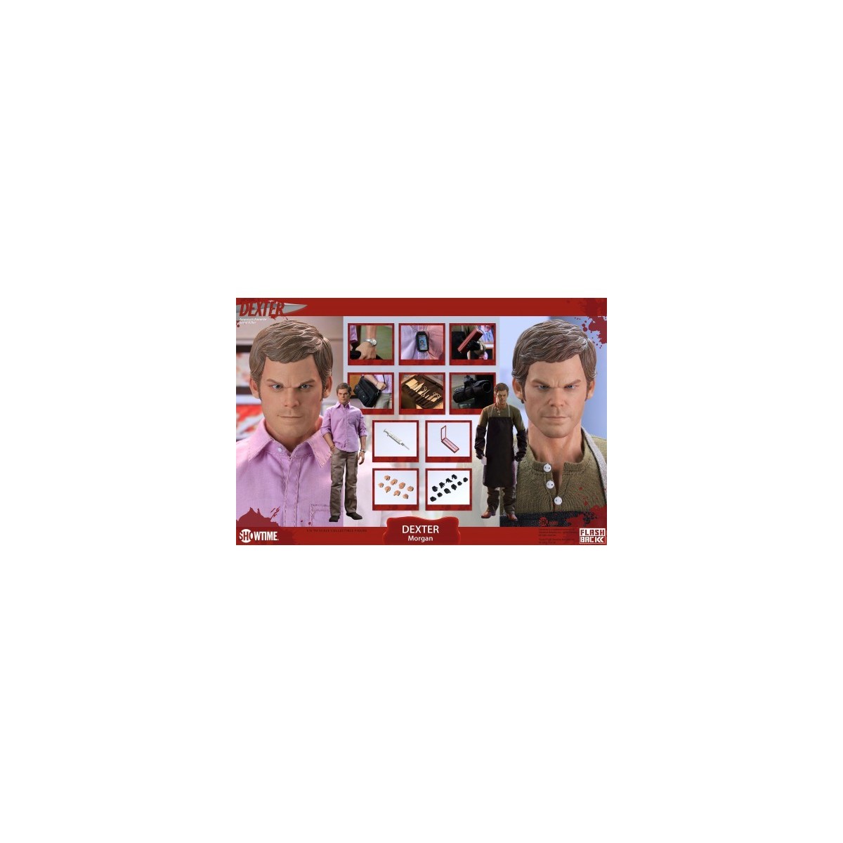 RÜCKBLENDE - DEXTER MORGAN ACTION FIGURE 1/6