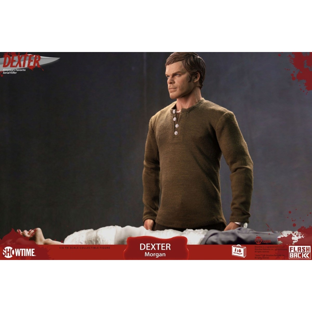 RÜCKBLENDE - DEXTER MORGAN ACTION FIGURE 1/6