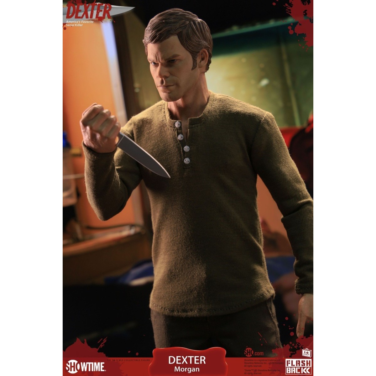 RÜCKBLENDE - DEXTER MORGAN ACTION FIGURE 1/6