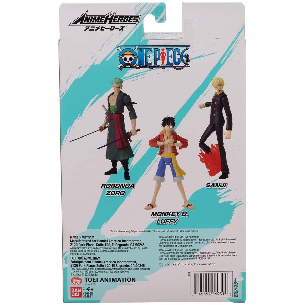 Bandai Anime Heroes - Ein Stück - Luffy