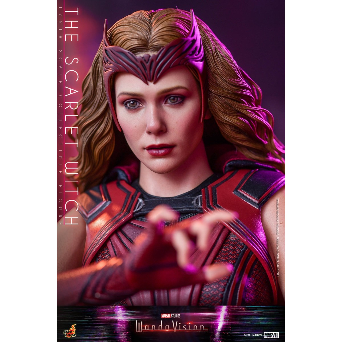 Hot Toys Marvel - Wandavision - Die Scharlachrote Witwe 1/6
