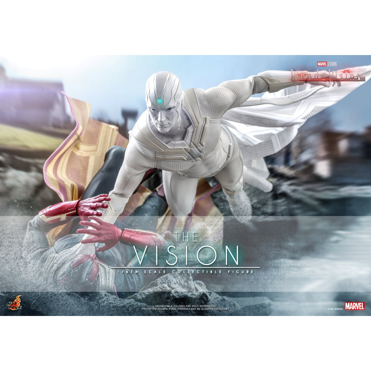 Hot Toys Marvel - Wandavision - Weiße Vision 1/6