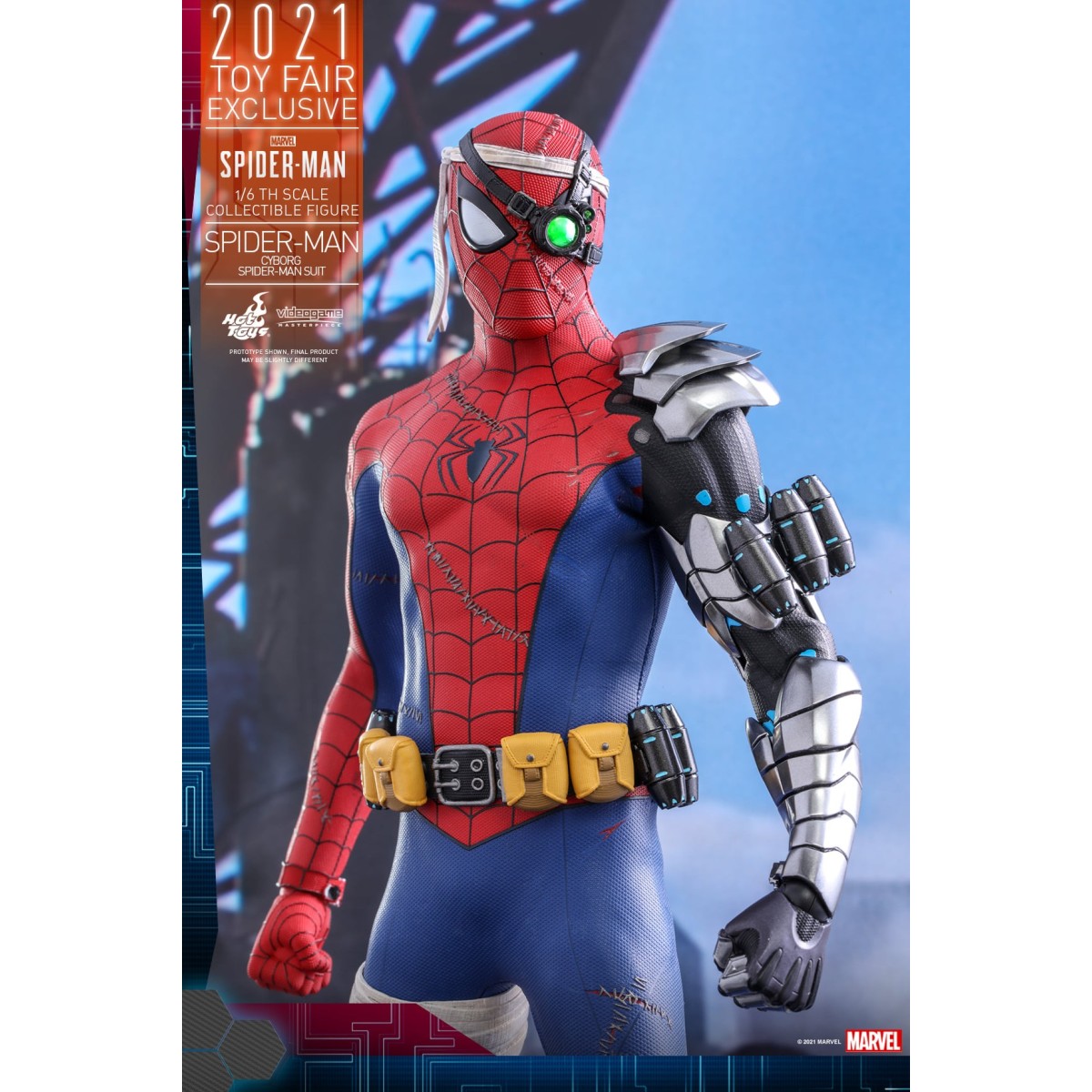 Hot Toys Marvel's Spider-Man: Cyborg Spider-Man Toy Fair 2021 Exclusive - Video Game Masterpiece 1/6