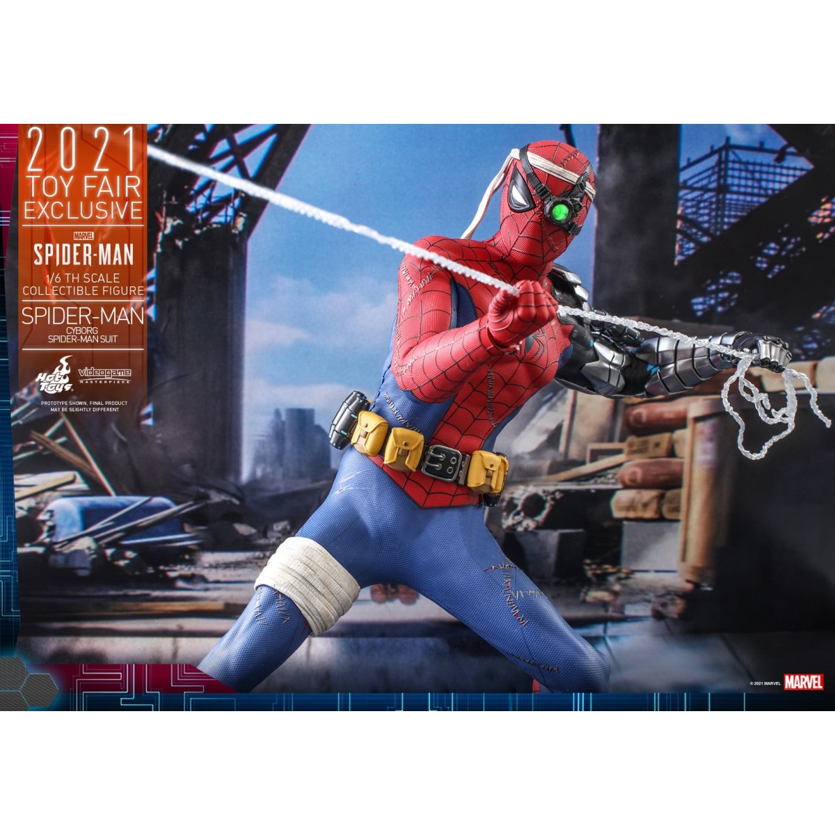 Hot Toys Marvel's Spider-Man: Cyborg Spider-Man Toy Fair 2021 Exclusive - Video Game Masterpiece 1/6