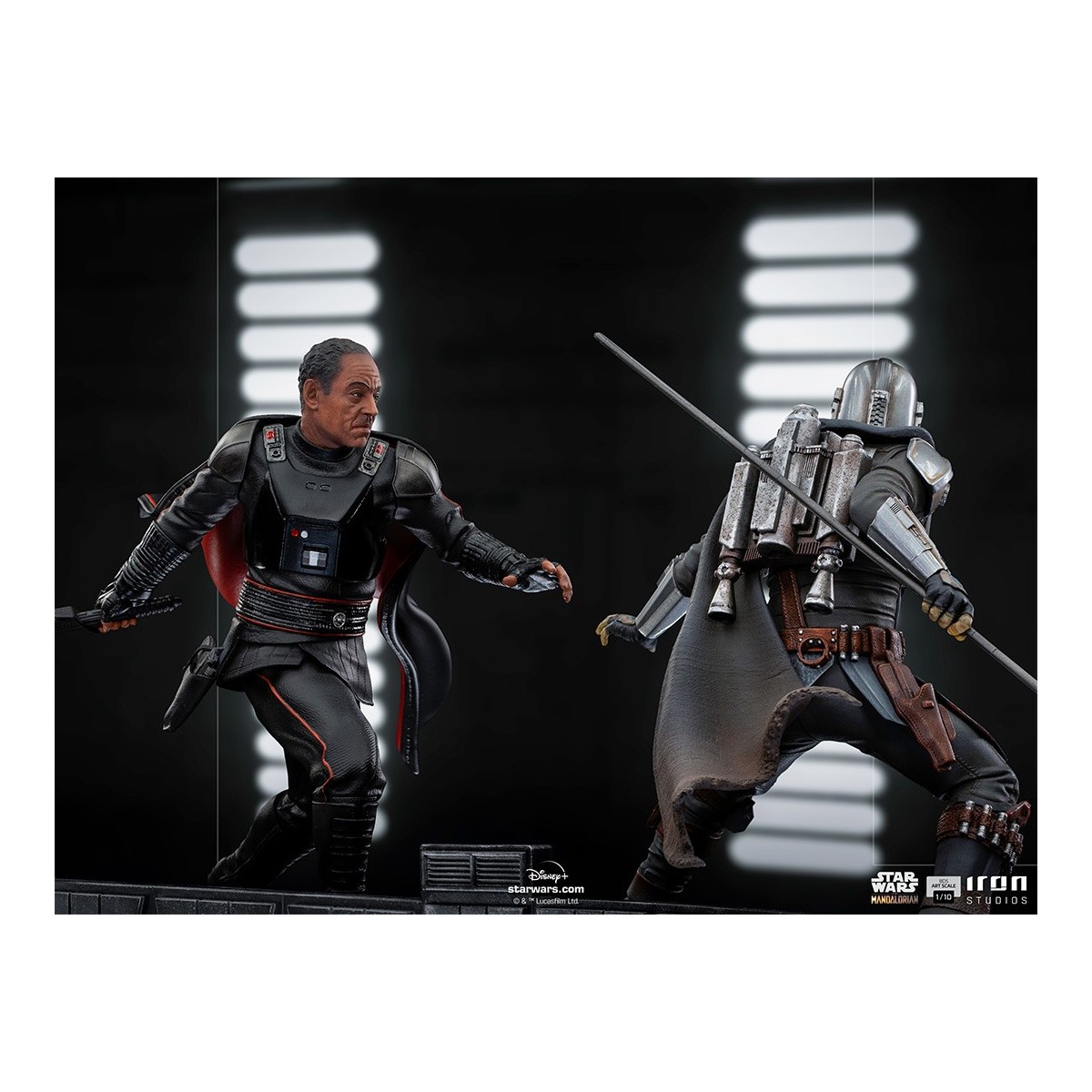 IRON STUDIOS - Der Mandalorianer - Moff Gideon BDS Art Scale 1/10 - Star Wars