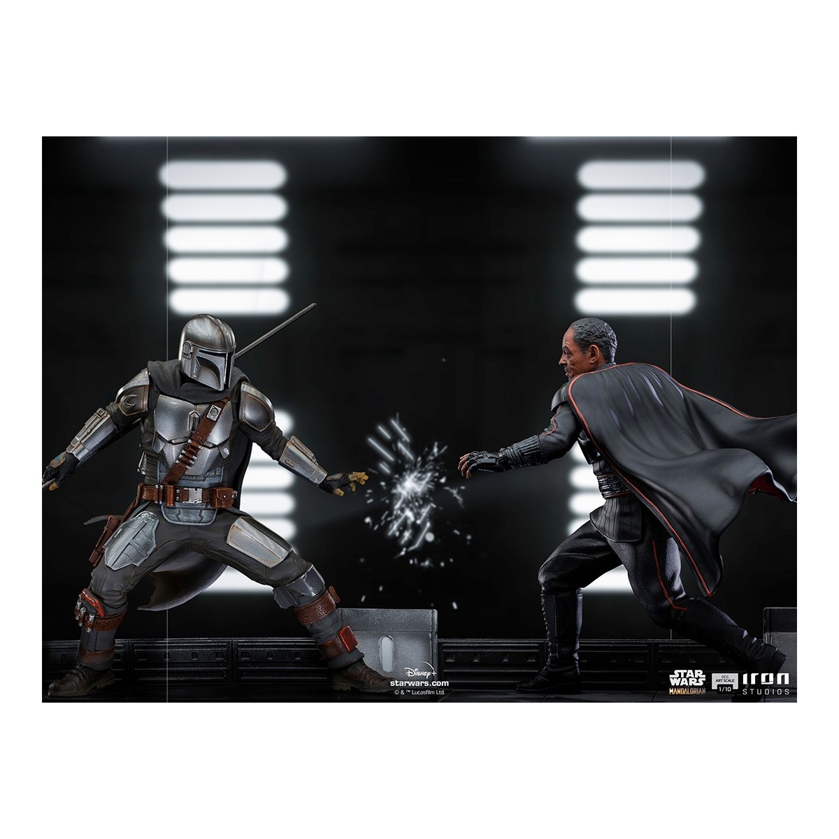 IRON STUDIOS - Der Mandalorianer - Moff Gideon BDS Art Scale 1/10 - Star Wars
