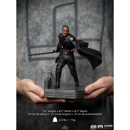 IRON STUDIOS - Der Mandalorianer - Moff Gideon BDS Art Scale 1/10 - Star Wars