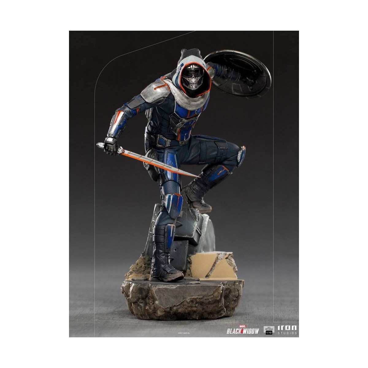 Iron Studios - Schwarze Witwe - Taskmaster BDSArt-Skala
