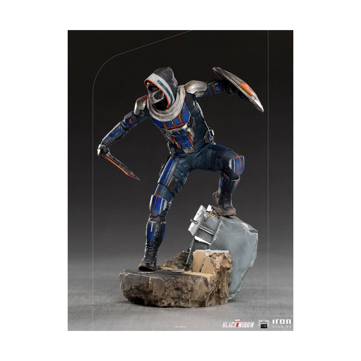 Iron Studios - Schwarze Witwe - Taskmaster BDSArt-Skala