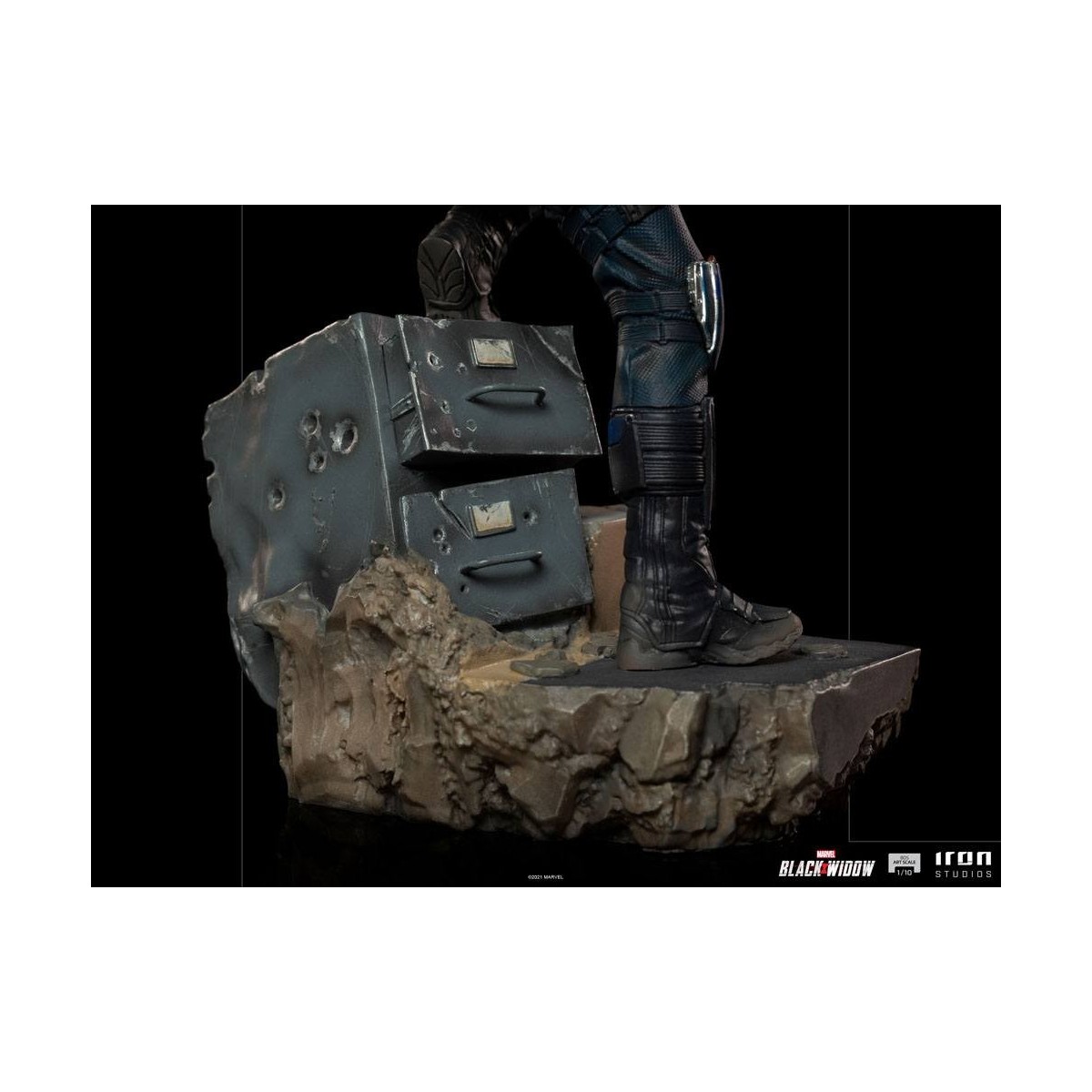 Iron Studios - Schwarze Witwe - Taskmaster BDSArt-Skala