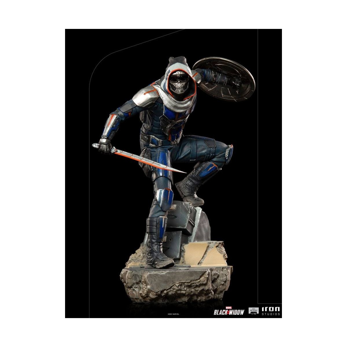 Iron Studios - Schwarze Witwe - Taskmaster BDSArt-Skala