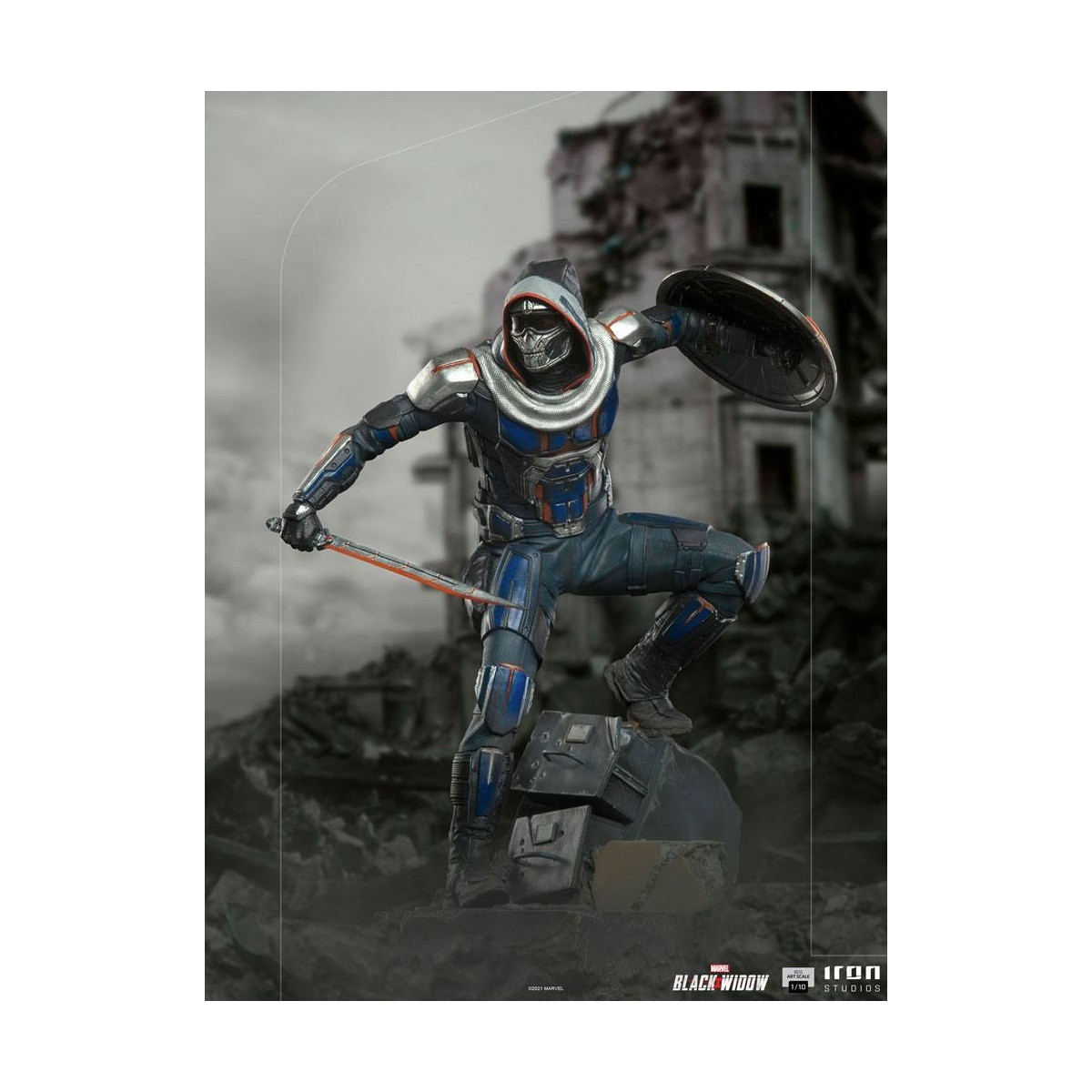 Iron Studios - Schwarze Witwe - Taskmaster BDSArt-Skala