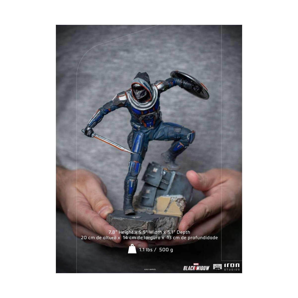 Iron Studios - Schwarze Witwe - Taskmaster BDSArt-Skala