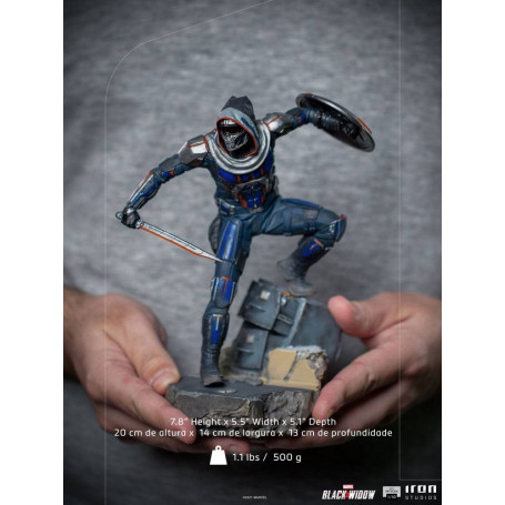 Iron Studios - Schwarze Witwe - Taskmaster BDSArt-Skala