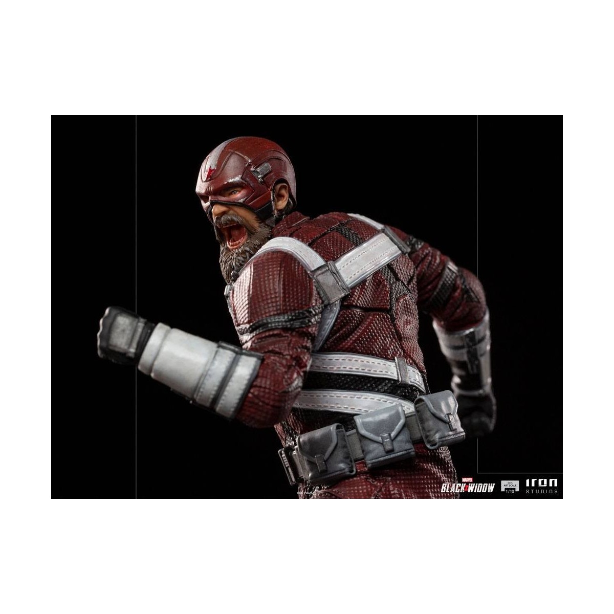 Iron Studios - Schwarze Witwe - Roter Wächter BDSArt-Skala
