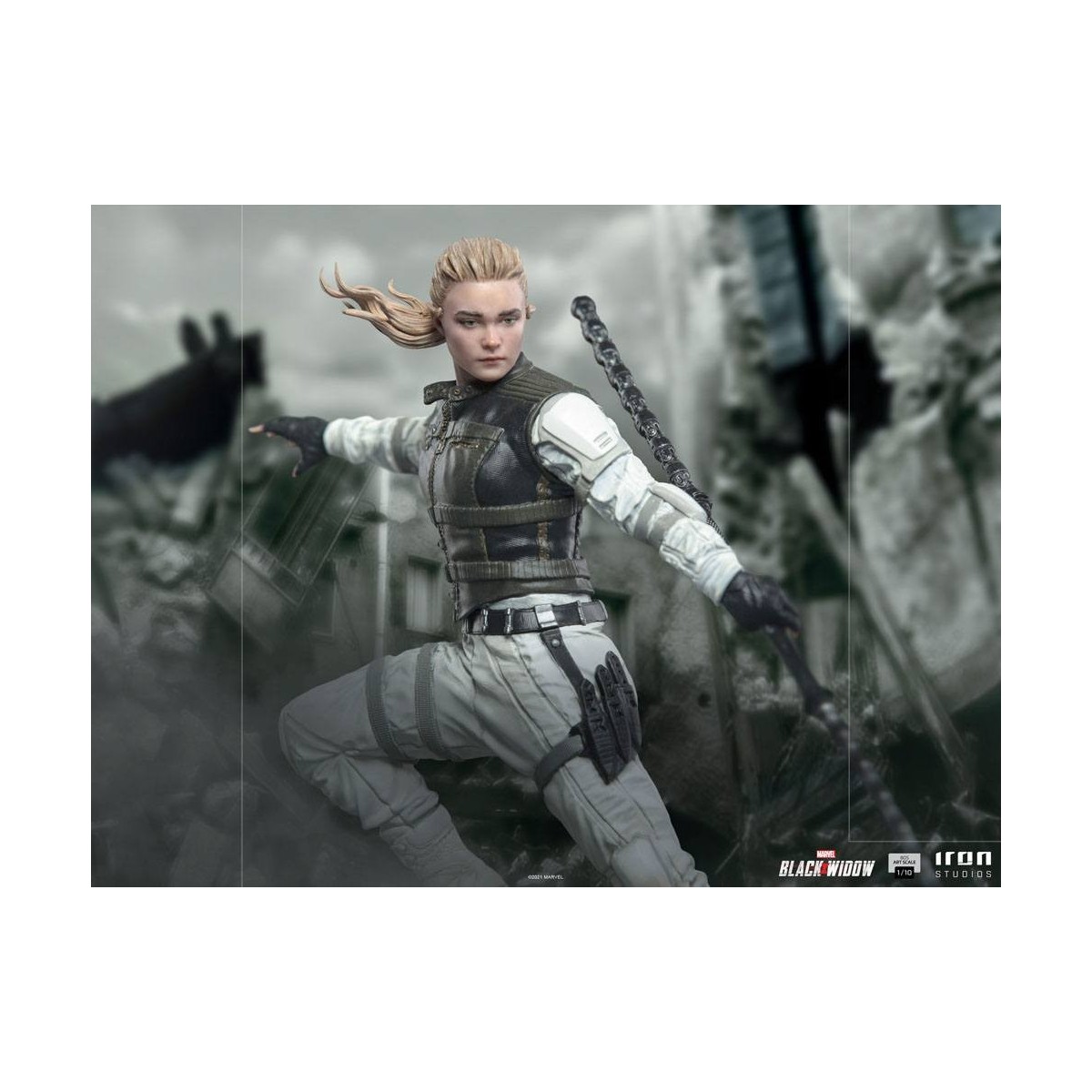 Iron Studios - Schwarze Witwe - Yelena BDSArt Skala