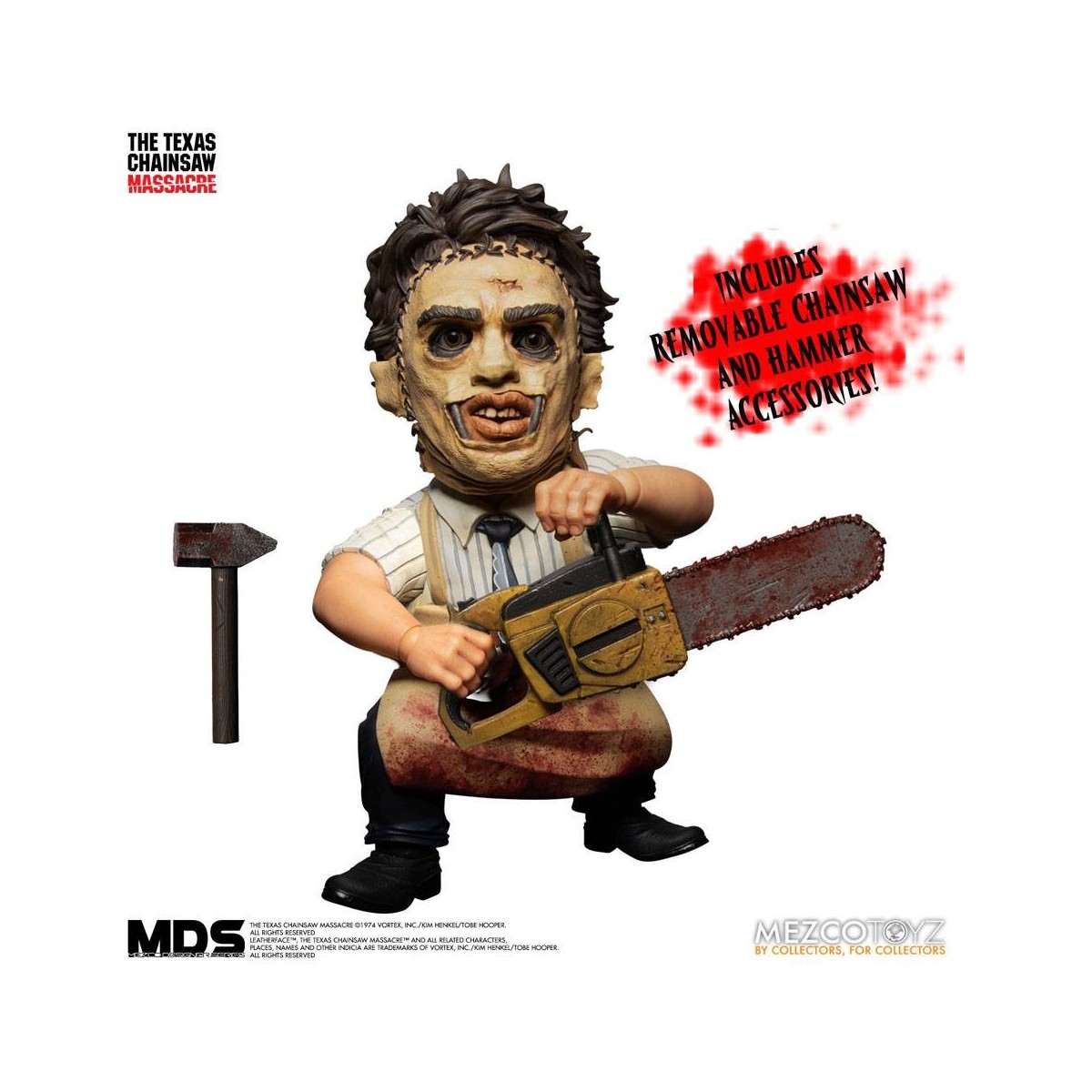 Mezco Designer Serie - MDS- Leatherface - Das Texas Chainsaw Massacre