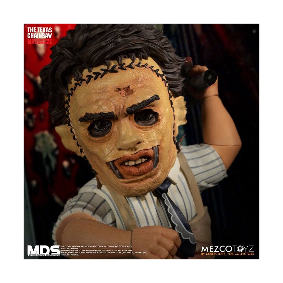 Mezco Designer Serie - MDS- Leatherface - Das Texas Chainsaw Massacre