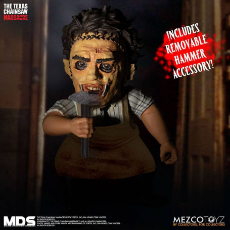 Mezco Designer Serie - MDS- Leatherface - Das Texas Chainsaw Massacre