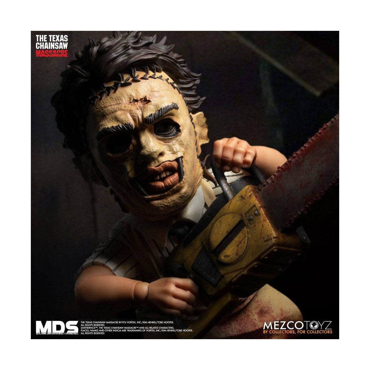 Mezco Designer Serie - MDS- Leatherface - Das Texas Chainsaw Massacre