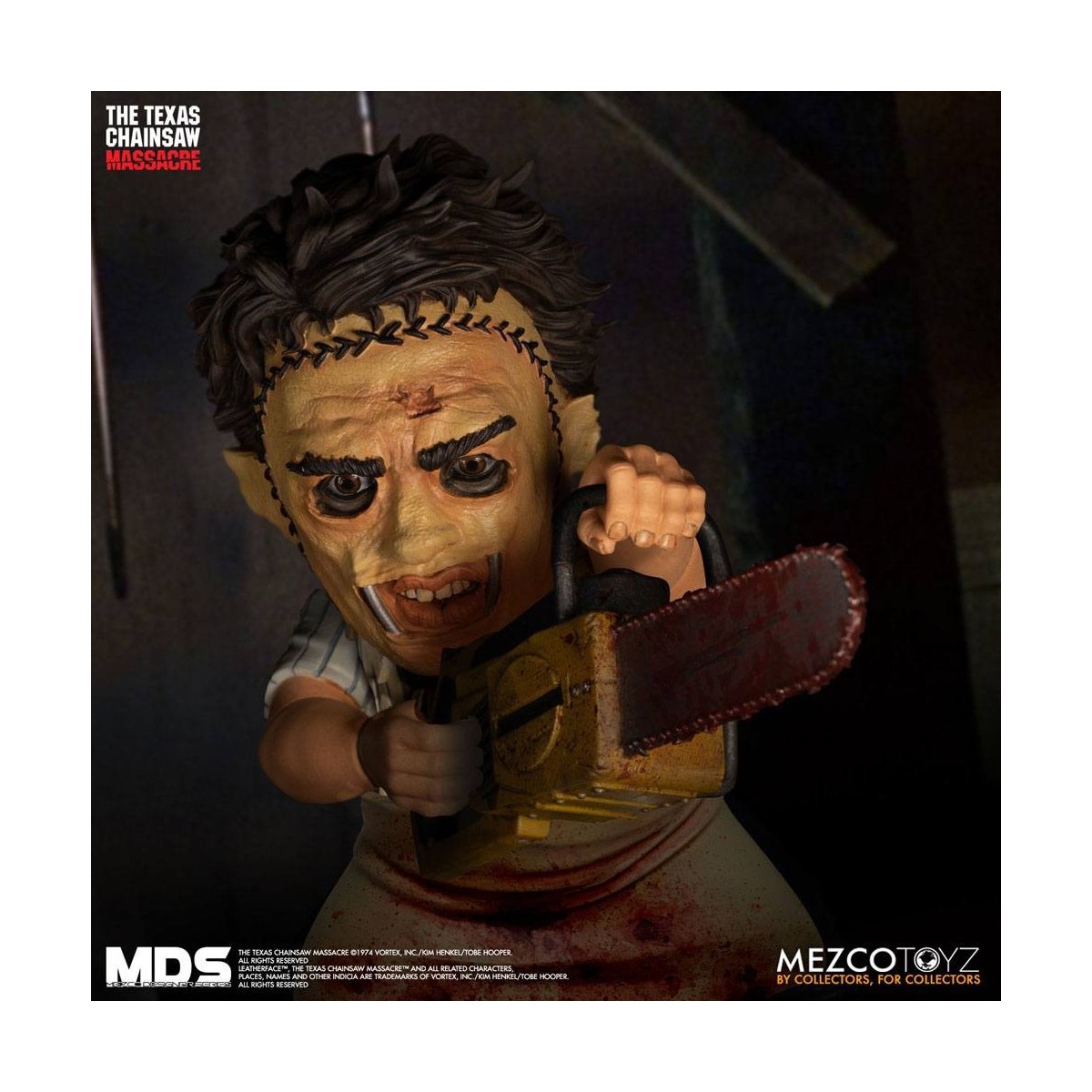 Mezco Designer Serie - MDS- Leatherface - Das Texas Chainsaw Massacre