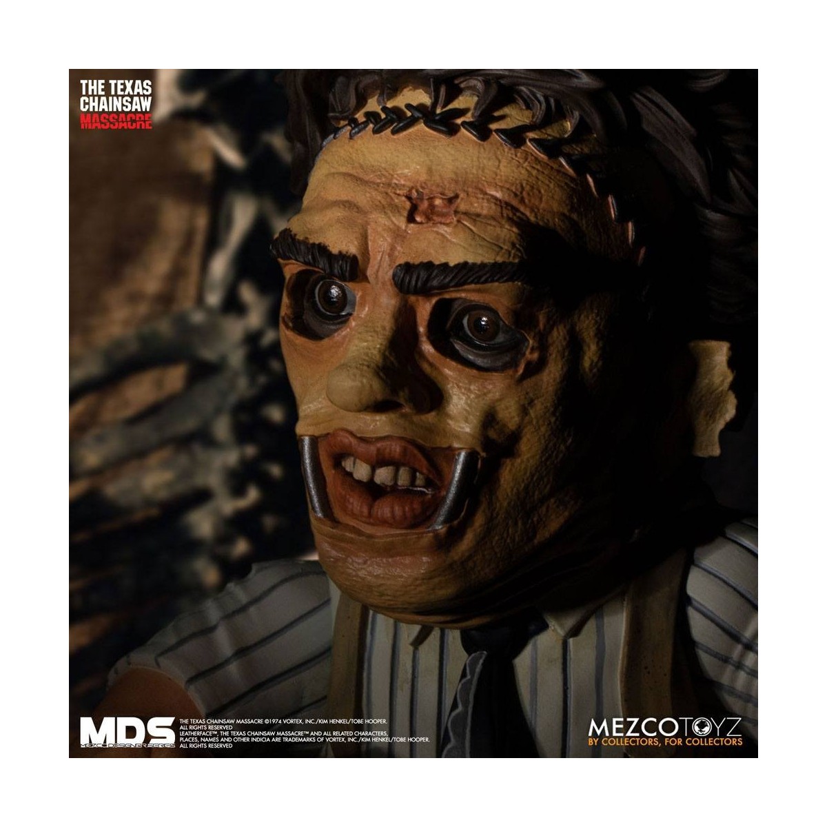 Mezco Designer Serie - MDS- Leatherface - Das Texas Chainsaw Massacre