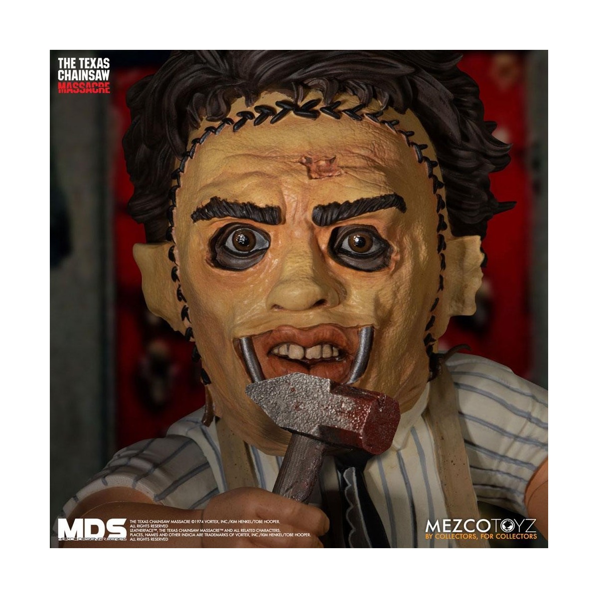 Mezco Designer Serie - MDS- Leatherface - Das Texas Chainsaw Massacre