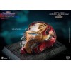 Beast Kingdom - Avengers Endgame Master Craft Iron Man Mark50 Helm Schlacht beschädigt