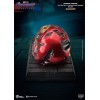 Beast Kingdom - Avengers Endgame Master Craft Iron Man Mark50 Helm Schlacht beschädigt