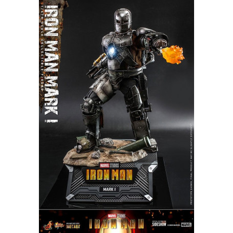 Hot Toys Iron Man Mark I Die Cast Version - Movie Masterpiece 1/6