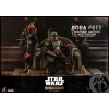 Hot Toys Star Wars The Mandalorian - Boba Fett (Repaint Rüstung) und Thron 1/6 Movie Masterpiece