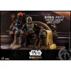 Hot Toys Star Wars The Mandalorian - Boba Fett (Repaint Rüstung) und Thron 1/6 Movie Masterpiece