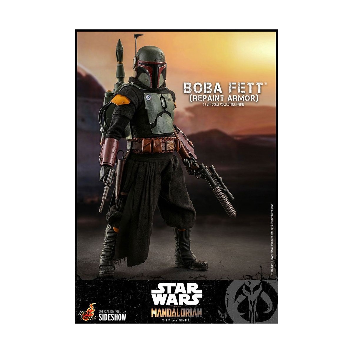 Hot Toys Star Wars The Mandalorian - Boba Fett (Repaint Rüstung) 1/6 Movie Masterpiece