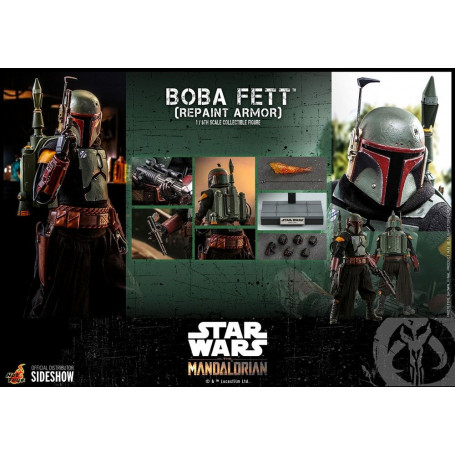 Hot Toys Star Wars The Mandalorian - Boba Fett (Repaint Rüstung) 1/6 Movie Masterpiece
