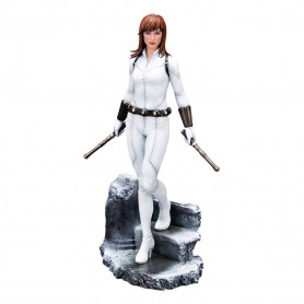 Kotobukiya Marvel Universe - Black Widow White Kostüm Limited Edition - ARTFX Premier 1/10