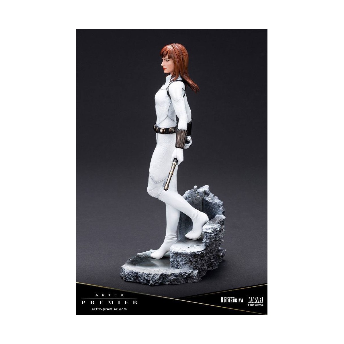 Kotobukiya Marvel Universe - Black Widow White Kostüm Limited Edition - ARTFX Premier 1/10