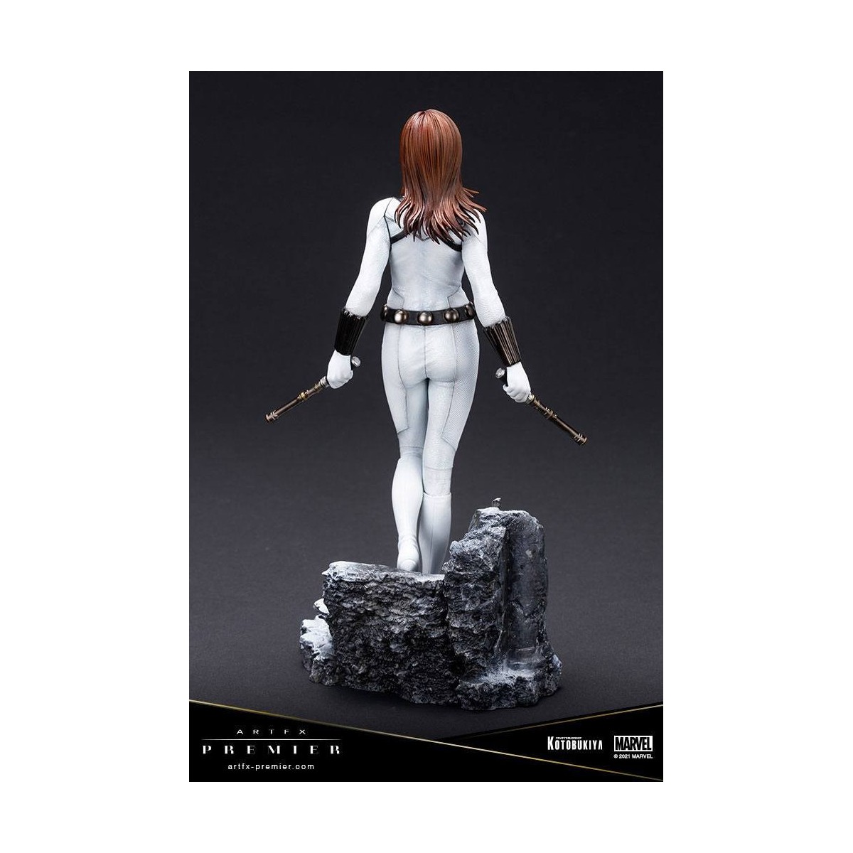 Kotobukiya Marvel Universe - Black Widow White Kostüm Limited Edition - ARTFX Premier 1/10