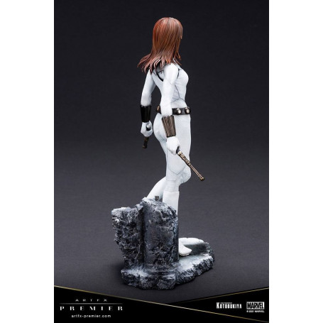 Kotobukiya Marvel Universe - Black Widow White Kostüm Limited Edition - ARTFX Premier 1/10