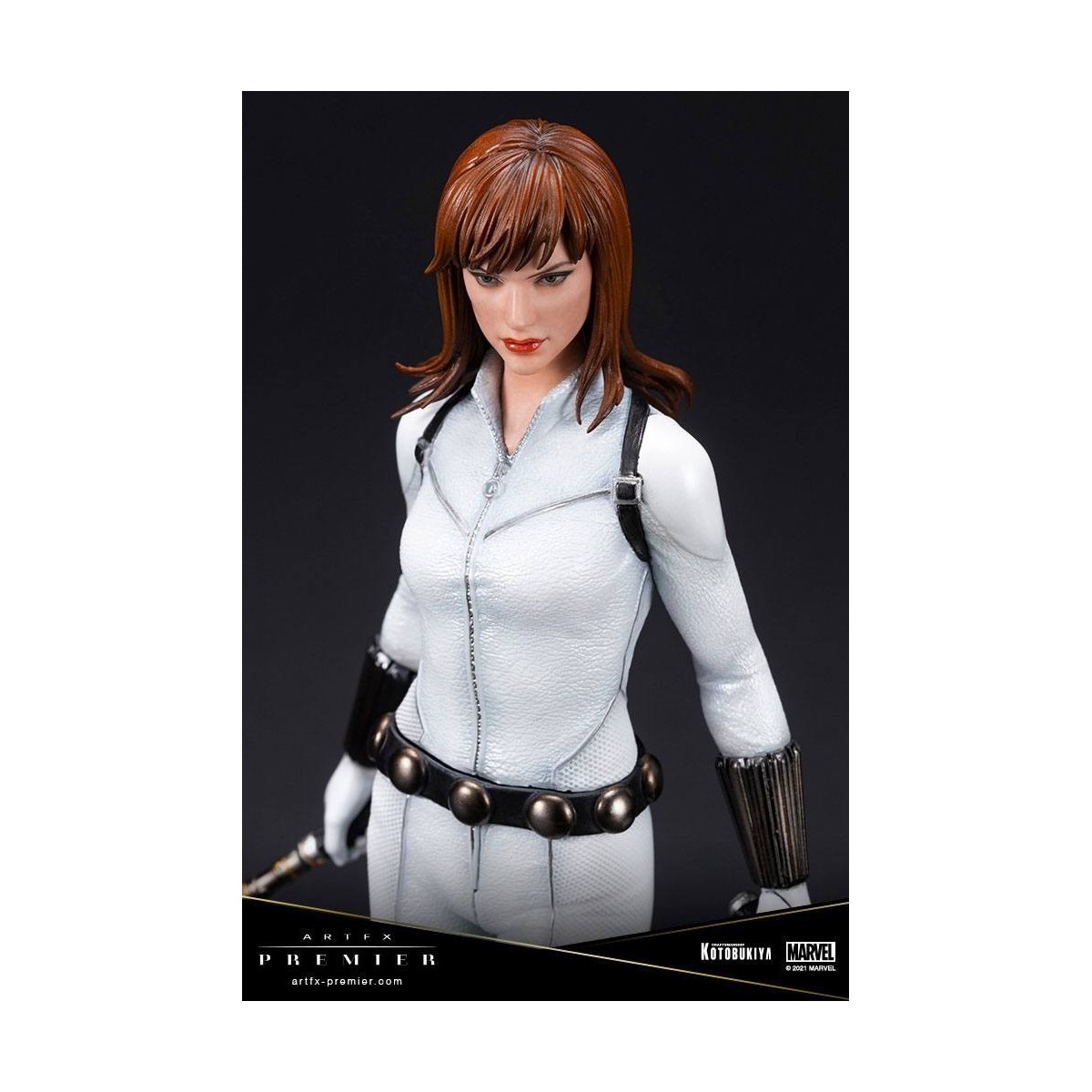 Kotobukiya Marvel Universe - Black Widow White Kostüm Limited Edition - ARTFX Premier 1/10