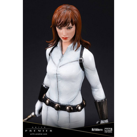Kotobukiya Marvel Universe - Black Widow White Kostüm Limited Edition - ARTFX Premier 1/10