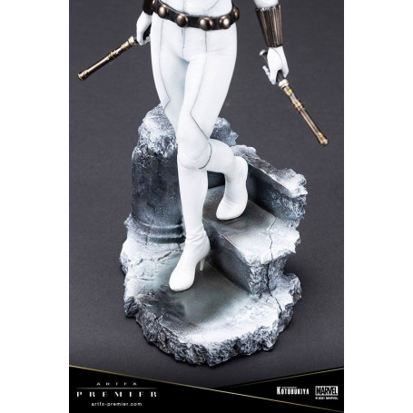 Kotobukiya Marvel Universe - Black Widow White Kostüm Limited Edition - ARTFX Premier 1/10