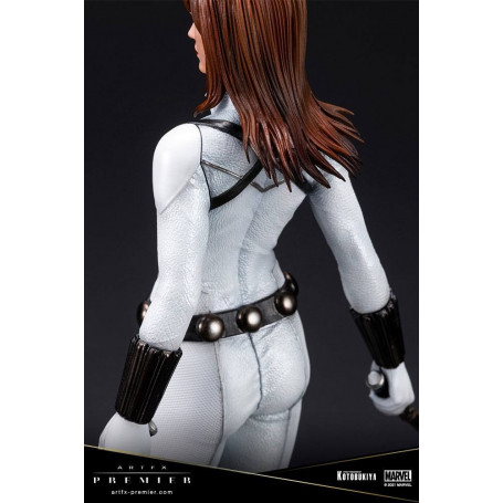 Kotobukiya Marvel Universe - Black Widow White Kostüm Limited Edition - ARTFX Premier 1/10