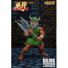Storm Collectibles - Goldene Axt - Gilius Thunderhead & Chickenleg