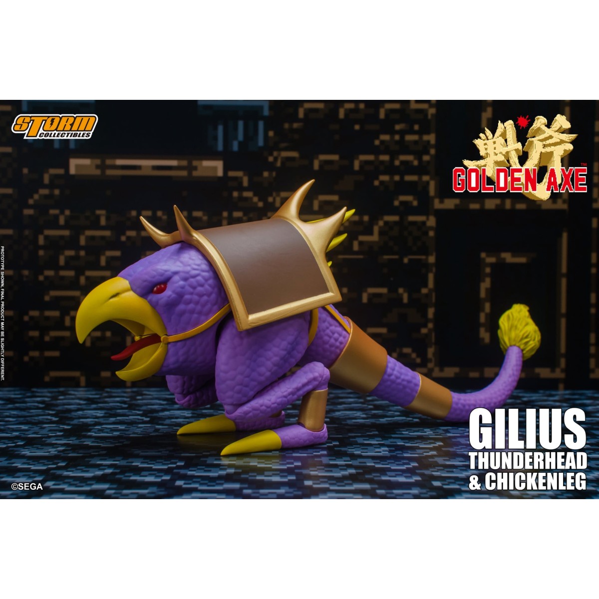 Storm Collectibles - Goldene Axt - Gilius Thunderhead & Chickenleg